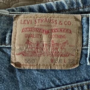 Levi's Classic Straight Blue Jeans